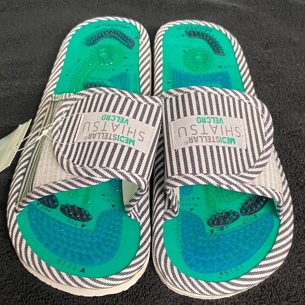 Shiatsu Velcro Massage Slippers